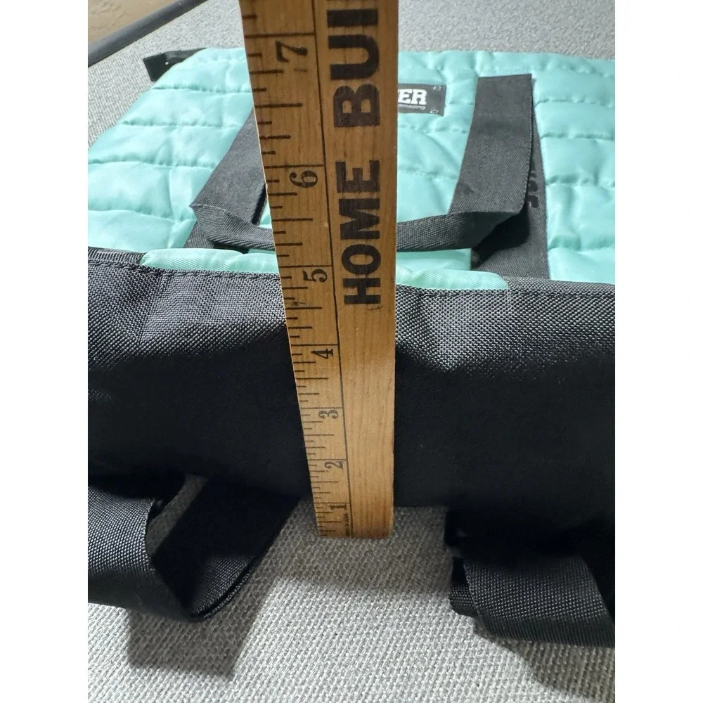 JUSTICE CHEER TOTE‎ BAG/BACKPACK AQUAMARINE FIERCE BRAVE AMAZING